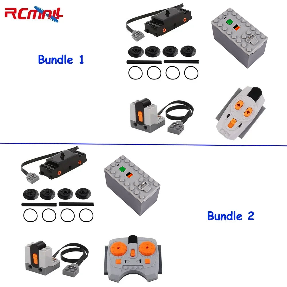 Ir Remote Module - ชุดอุปกรณ์เสริมสำหรับเลโก้ ประกอบด้วย รางรถไฟ มอเตอร์ รีโมทคอนโทรลอินฟราเรด ตัวรับสัญญาณ