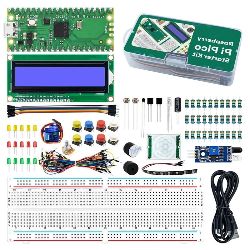 Lcd 1602 - T23C สำหรับชุดบอร์ดพัฒนา Raspberry Pi Pico RP2040