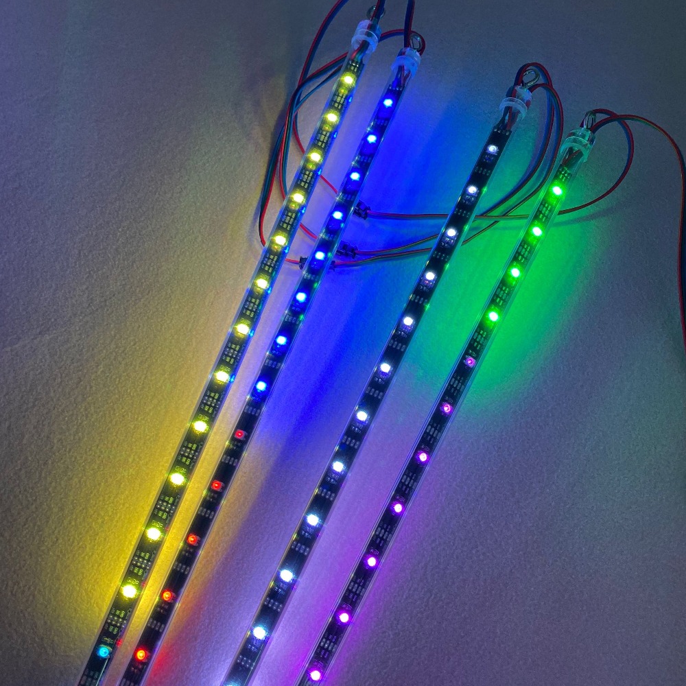Ws2812B - DC5V WS2812B 64 leds/M แอดเดรสแอดเดรส RGB