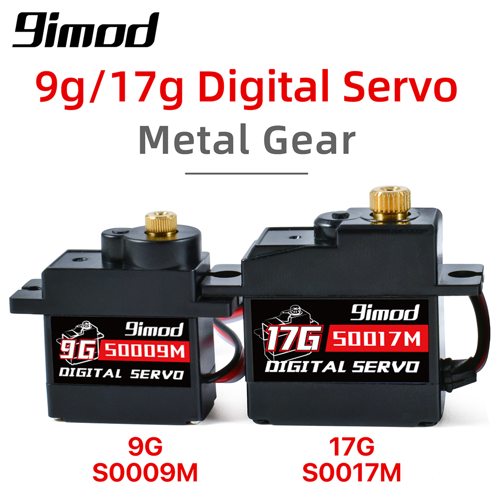 Servo Sg90 - 9imod Servo เซอร์โว9g 17G มอเตอร์เซอร์โวดิจิตอลความเร็วสูง RC