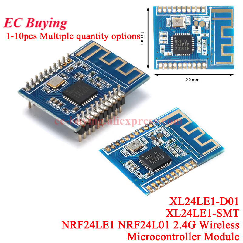 1-10Pc NRF24LE1 โมดูลการสื่อสา - Nrf24L01 บทวิจารณ์และราคา