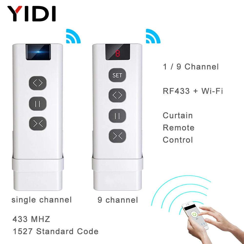 9/1 ช่อง RF433 รีโมทคอนโทรลสํา - Ir Remote Module บทวิจารณ์และราคา