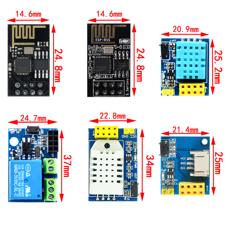 ESP8266โมดูลรีเลย์ WiFi 5V DHT - Ds18B20 บทวิจารณ์และราคา