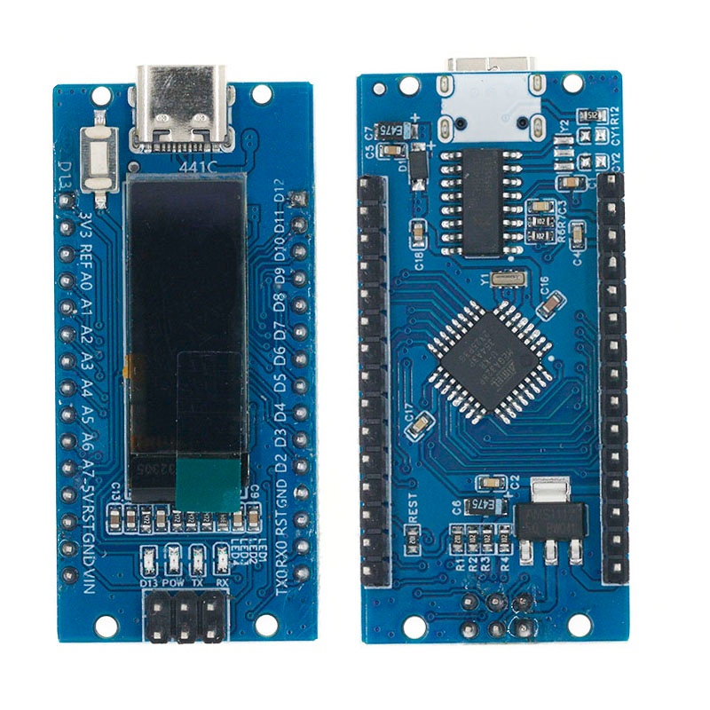 Nano V3.0 Atmega328P Ch340c พร - Ssd1306 บทวิจารณ์และราคา
