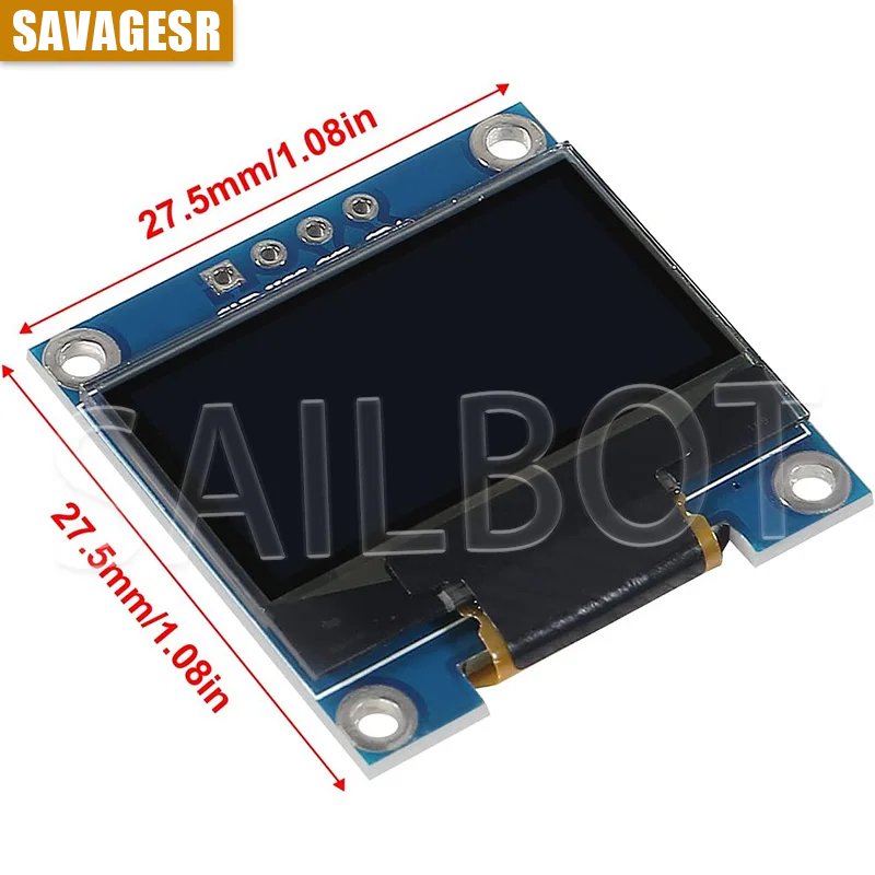1-10PCS 0.96 นิ้วโมดูลจอแสดงผล - Ssd1306 บทวิจารณ์และราคา