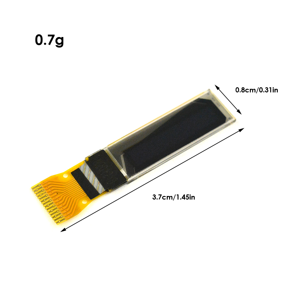 0.69 นิ้ว OLED โมดูลสีขาว OLED - Ssd1306 บทวิจารณ์และราคา