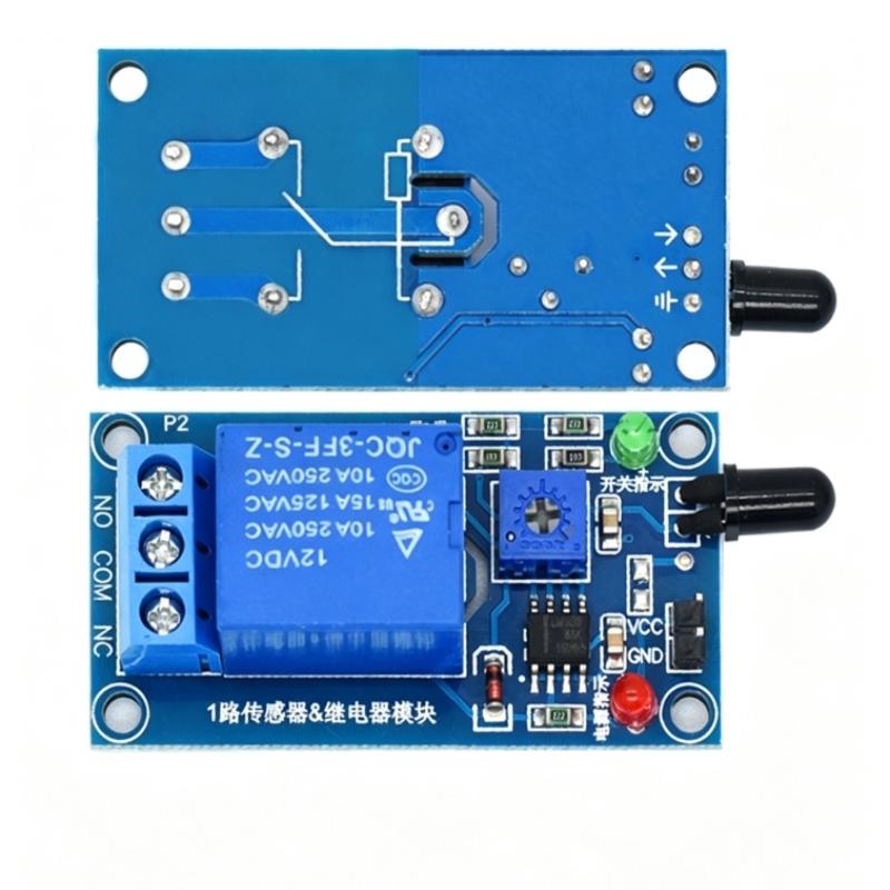 โมดูลเซ็นเซอร์ตรวจจับเปลวไฟอิน - Relay Module 1 Channel บทวิจารณ์และราคา