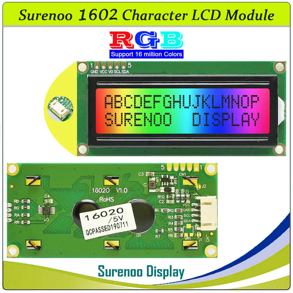 Grove 162 16X2 1602 3.3-5V โมด - Lcd 1602 บทวิจารณ์และราคา