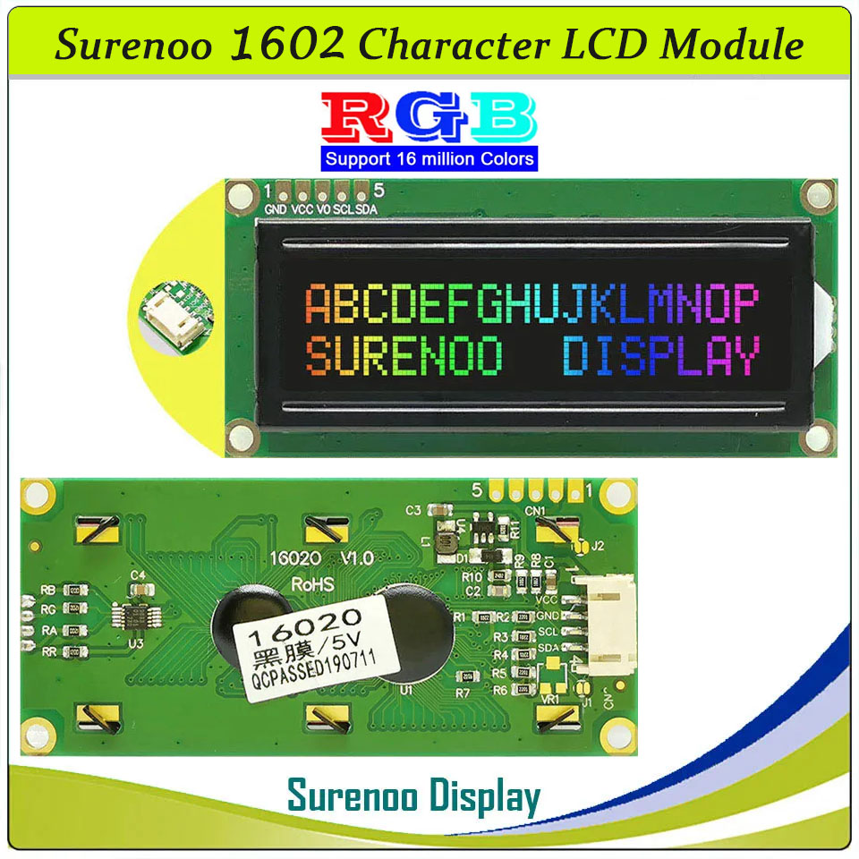 Grove 162 16X2 1602 3.3-5V โมด - Lcd 1602 บทวิจารณ์และราคา