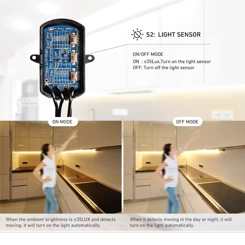 สวิตช์ตั้งเวลาพร้อมเซ็นเซอร์ตร - Pir Motion Sensor บทวิจารณ์และราคา