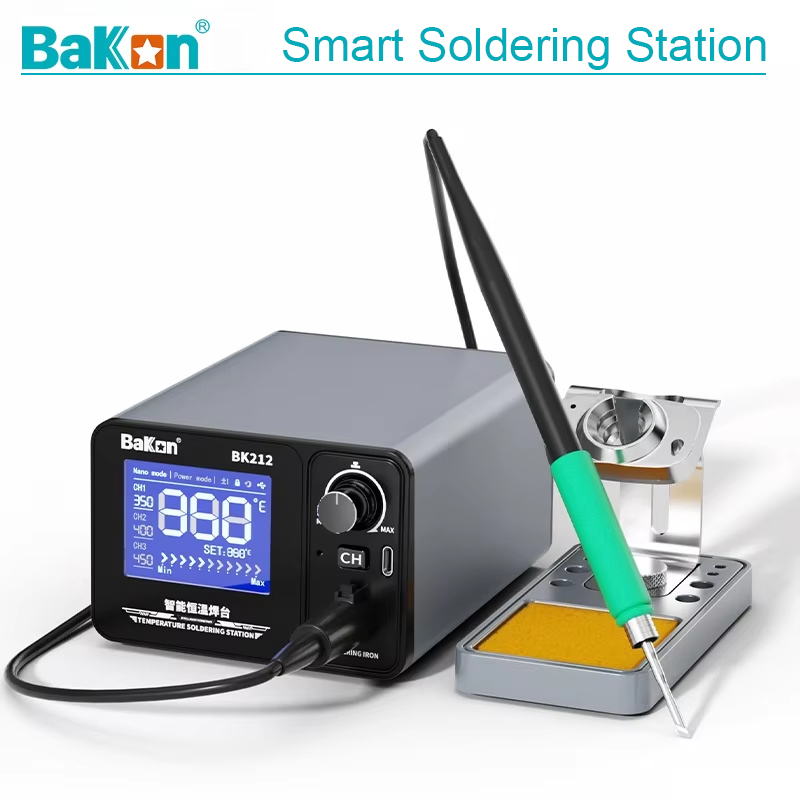 สถานีบัดกรีอัจฉริยะ Bakon BK21 - Soldering Iron Temperature Probe บทวิจารณ์และราคา