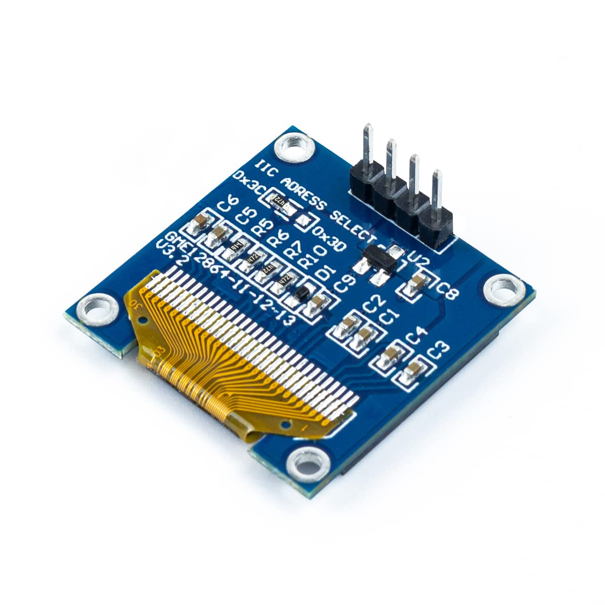 0.96 นิ้ว OLED I2C IIC โมดูลจอ - Ssd1306 บทวิจารณ์และราคา