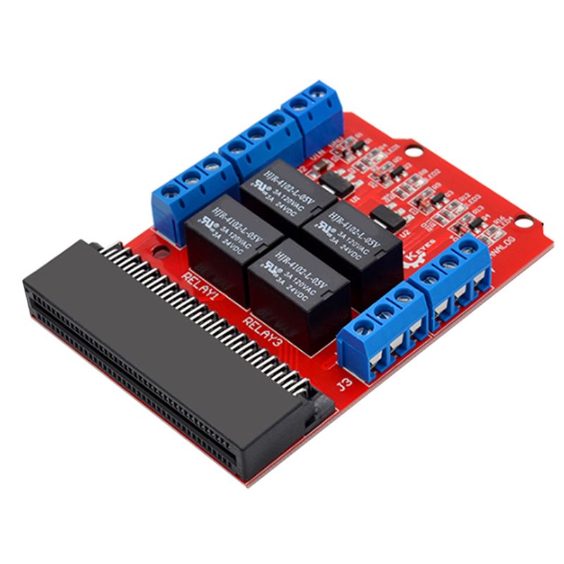 โมดูลรีเลย์ 4 ช่อง SCLS Microb - Relay Module 4 Channel บทวิจารณ์และราคา