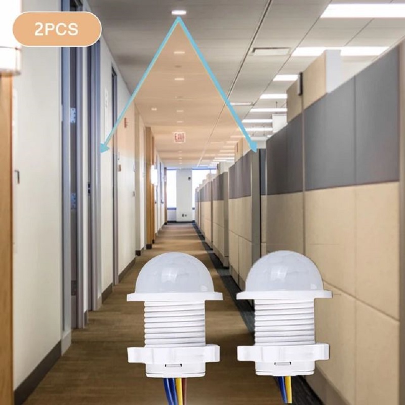 2PCS Smart PIR Sensor เครื่องต - Pir Motion Sensor บทวิจารณ์และราคา