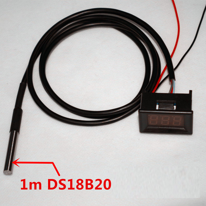 DC 12V 24V DS18b20 LEDดิจิตอลเ - Ds18B20 บทวิจารณ์และราคา