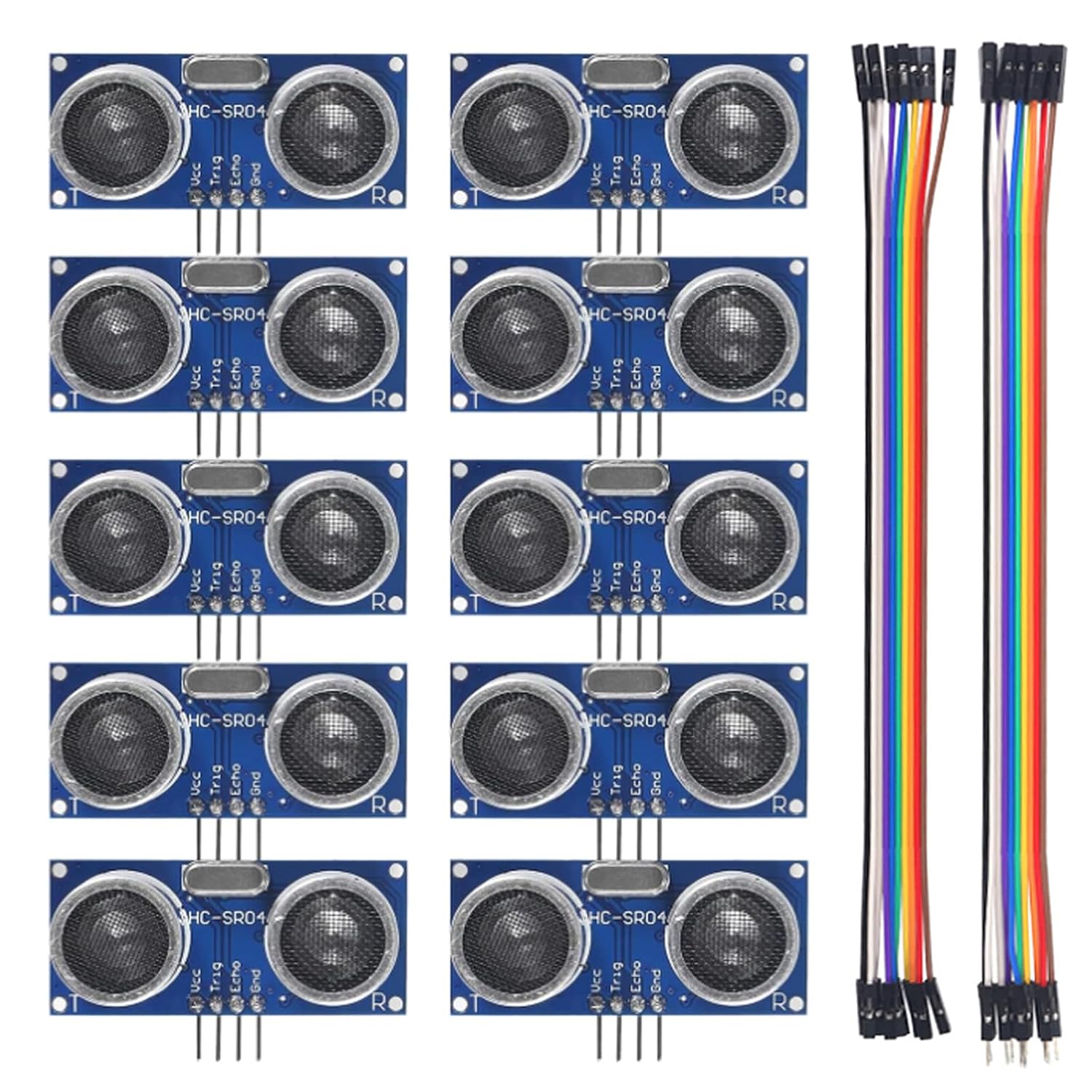10 ชิ้น HC-SR04 Ultrasonic Sen - Ultrasonic Sensor Hc-Sr04 บทวิจารณ์และราคา