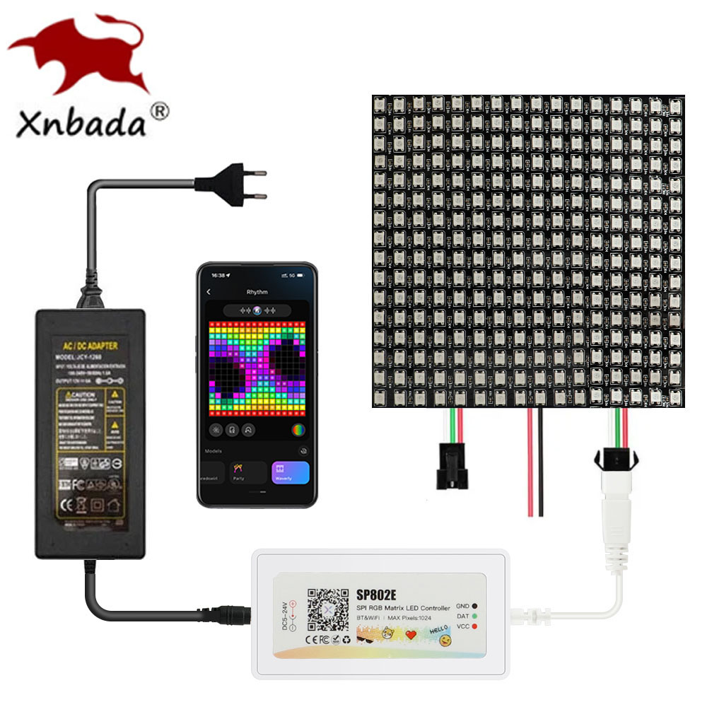WS2812B WS2812 RGB LED ดิจิตอล - Ws2812B Strip 5V บทวิจารณ์และราคา