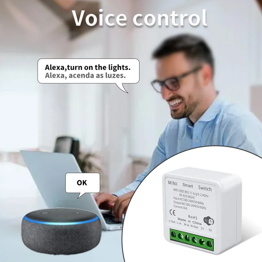 Wifi RF 433MHz สมาร์ทสวิทช์ Tu - Ir Remote Module บทวิจารณ์และราคา