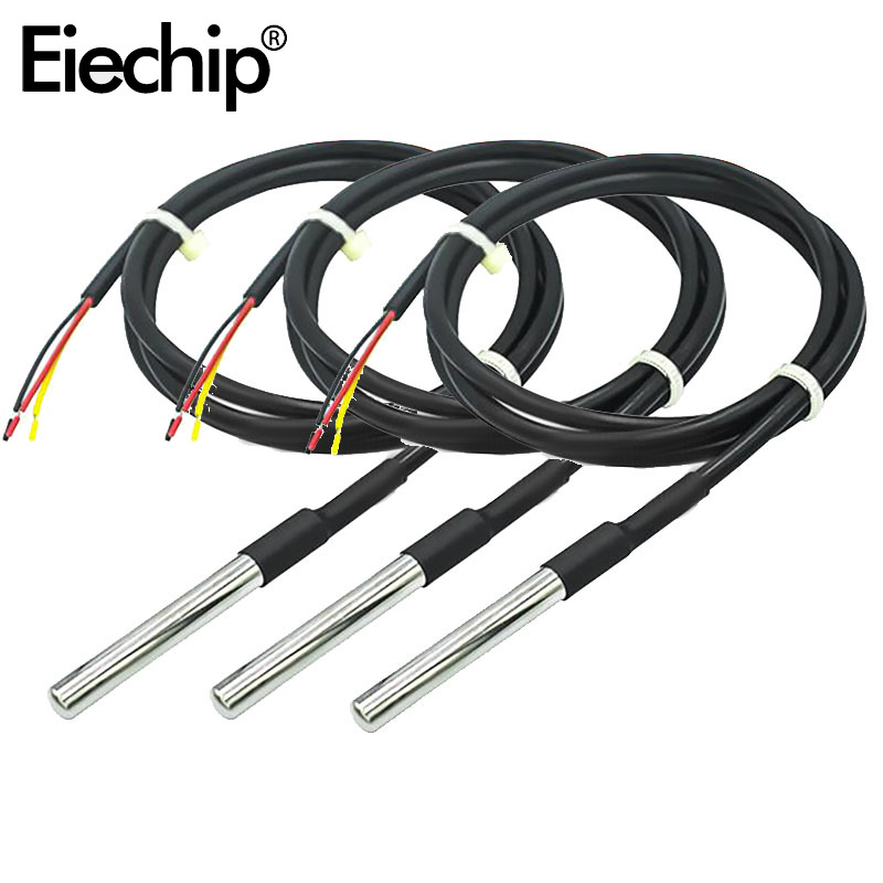 1PCS กันน้ํา DS18B20 ด้ายอุณหภ - Ds18B20 บทวิจารณ์และราคา