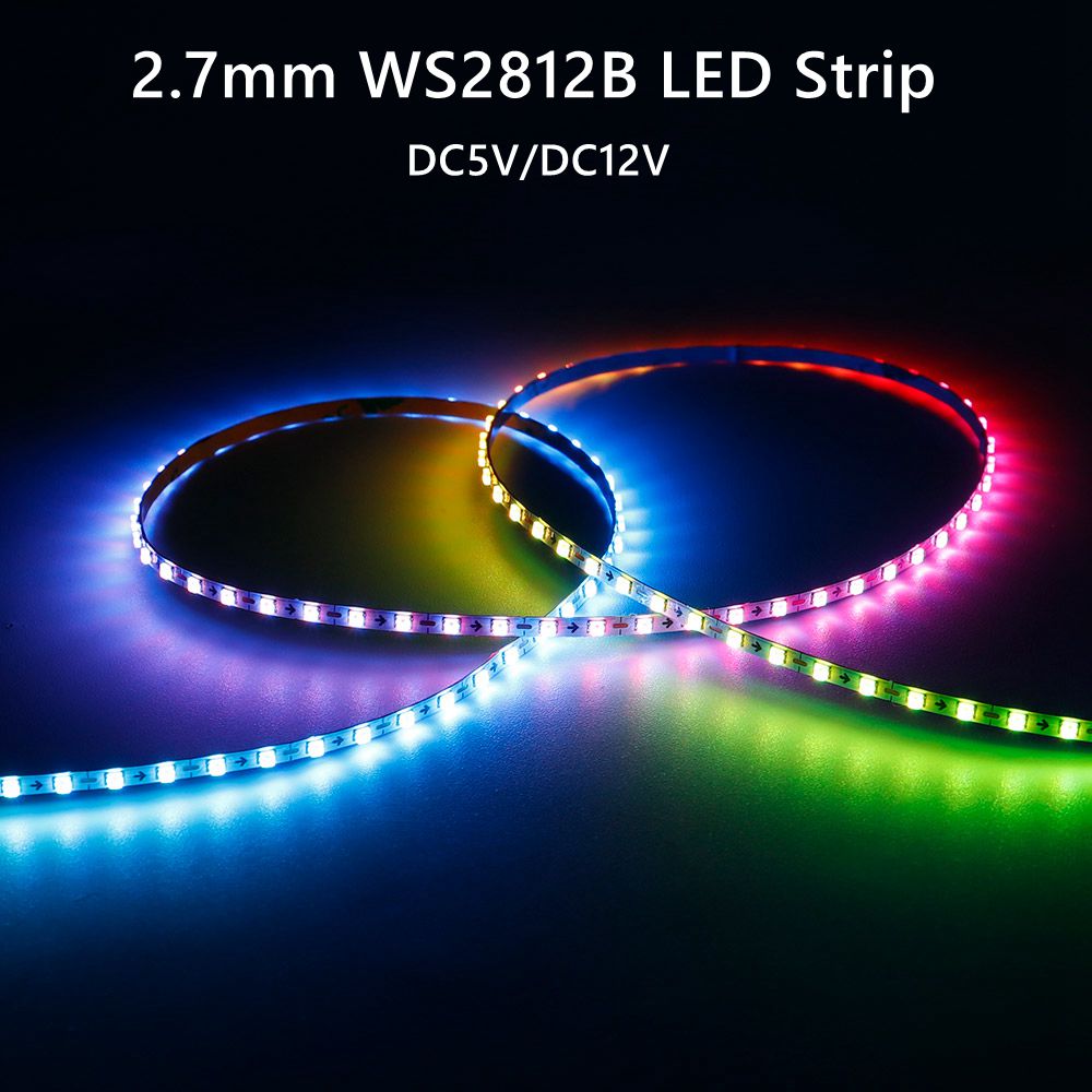 2.7 มม. WS2812B แถบ LED PCB สี - Ws2812B Strip 5V บทวิจารณ์และราคา
