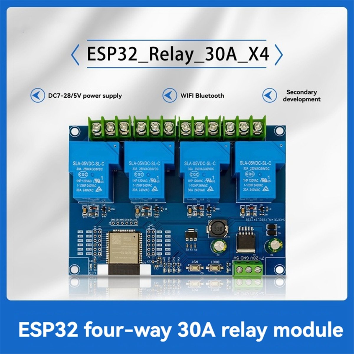 โมดูลรีเลย์ 4 ช่องสัญญาณ HDL 3 - Relay Module 4 Channel บทวิจารณ์และราคา