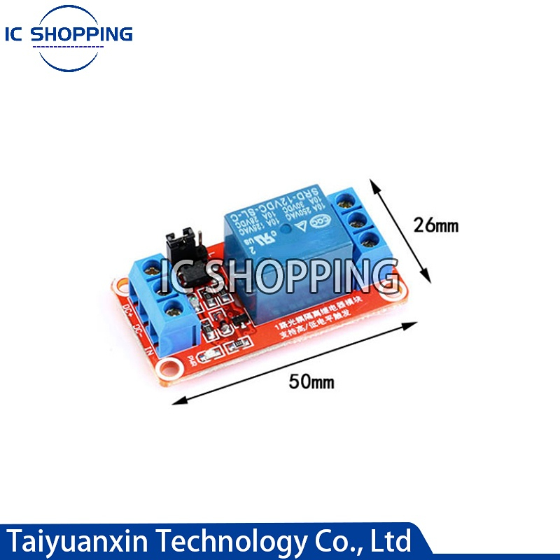 1 2 4 8ช่อง5V 12V รีเลย์โมดูลบ - Relay Module 1 Channel บทวิจารณ์และราคา