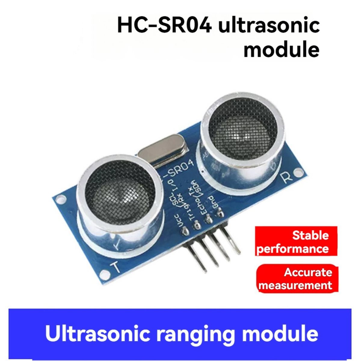 6PCS HC-SR04 อัลตราโซนิกเซนเซอ - Ultrasonic Sensor Hc-Sr04 บทวิจารณ์และราคา